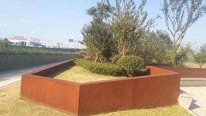 上思耐候钢挡土墙